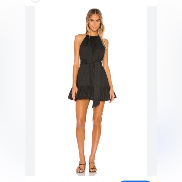 MAJORELLE Dresses & Skirts - MAJORELLE Jolile Dress Black Stretch Lined Sleeveless Adjust Straps Size Small